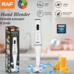 Raf Hand Blender Mixer 800W with 4 Blades for Juices and Purees