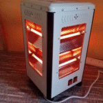 Rashnik 1600W Four Sided Quartz Halogen Room Heater