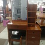 Dressing Table With a Sliding Mirror