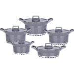 10pcs Bosch Granite Cooking Pots / Cookware Set - Image 4