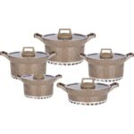 10pcs Bosch Granite Cooking Pots / Cookware Set - Image 5