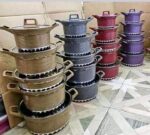 10pcs Bosch Granite Cooking Pots / Cookware Set - Image 7