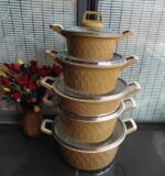 10pcs Bosch Granite Cooking Pots / Cookware Set - Image 10