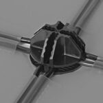 3 Column Plastic Portable Wardrobe/Closet - Image 4