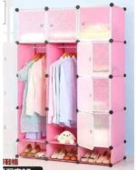 3 Column Plastic Portable Wardrobe/Closet - Image 11