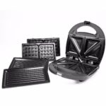 3 in 1 Waffle Maker Sandwich Maker and Grill - Image 3