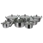 7pcs Tornado Aluminium Cookware Set - Image 2
