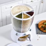 4-Grid   Rotatable Cereal Dispenser - Image 2