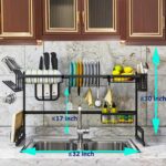 Over the Sink Dish Drying Rack - Image 3