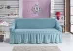 Cotton Turkish Sofa Cover Set - Image 2
