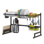 Over The Sink Dish Drying Kitchen Rack Organizer - Image 2