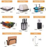 Over The Sink Dish Drying Rack - Image 7