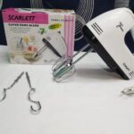 Scarlett 7-Speed Hand Mixer With Stand & Bowl