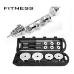 50kg Barbell Dumbbell Gym Set - Image 5