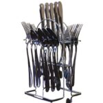 24 Pcs Stainless Steel Cutlery Set