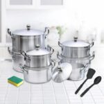 7pcs Tornado Aluminium Cookware Set