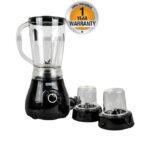 3 In 1 Blender - 1.5 L - Black