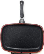 Double Non Stick Griddle Grill Pan, 36 cm - Image 3