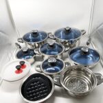 Marwa 30pcs stainless steel cookware set - Image 2