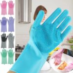 Magic Silicone Dish Washing Gloves - Image 4
